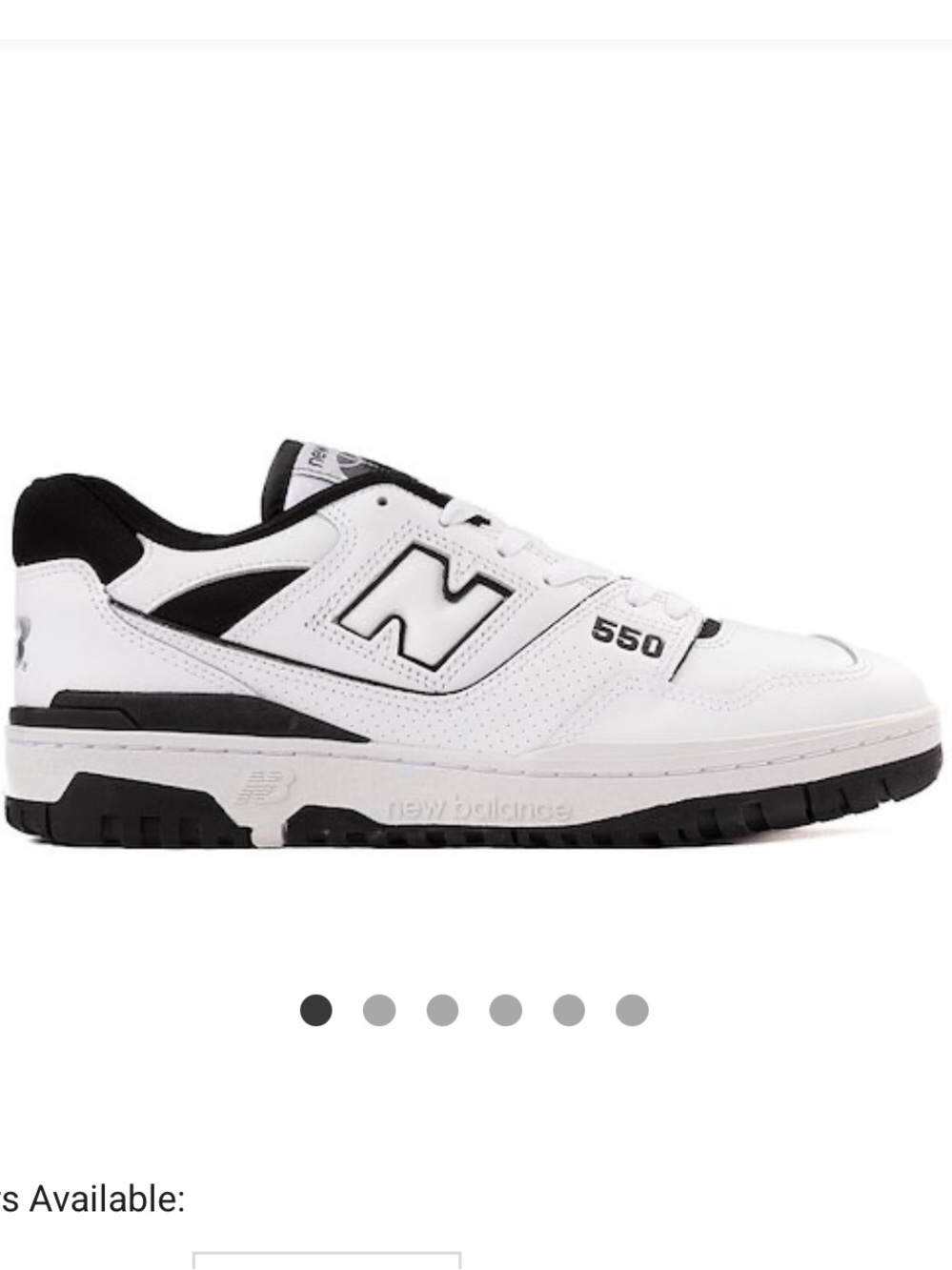 New Balance 550s